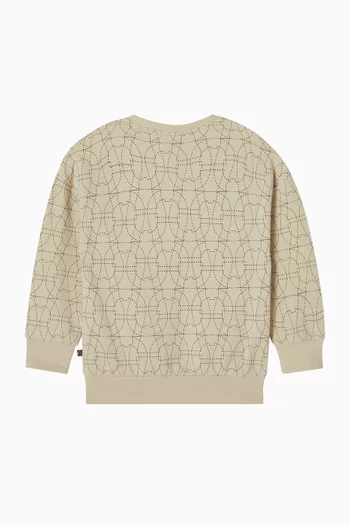Logo Sweatshirt in Cotton