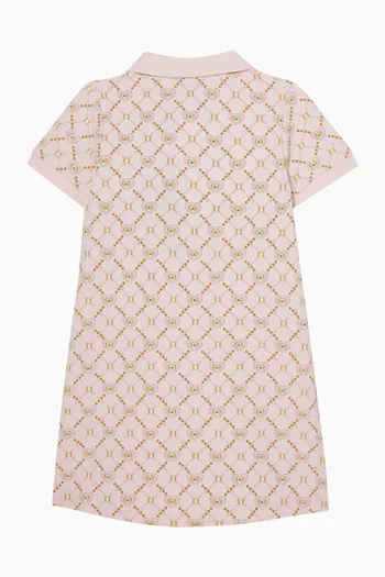 All-over Print Midi Dress