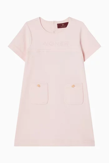 Logo Embroidery Dress