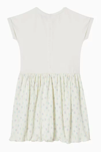 Logo Print Dress