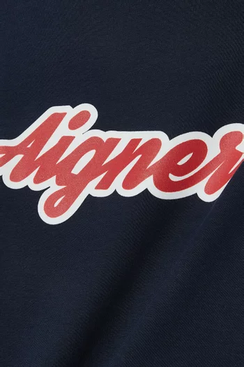Graphic Logo T-shirt in Cotton