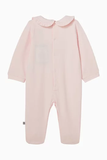 بيجاما بطبعة شعار الماركة قطن