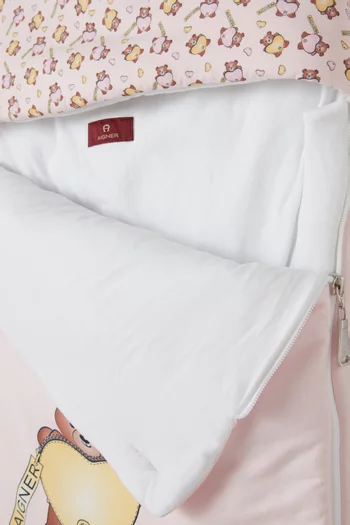 Teddy Baby Nest in Pima Cotton