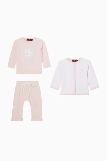 طقم هدايا قطن، 3 قطع