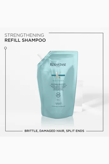Resistance Bain Force Architecte Shampoo for Damaged Hair Refill, 500ml