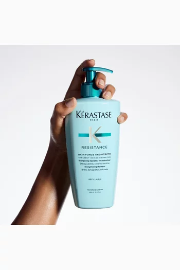 Resistance Bain Force Architecte Shampoo for Damaged Hair, 500ml