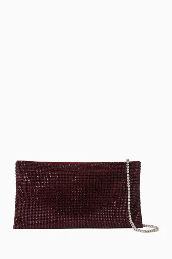 Your Best Friend La Petite Clutch Bag in Crystal Mesh