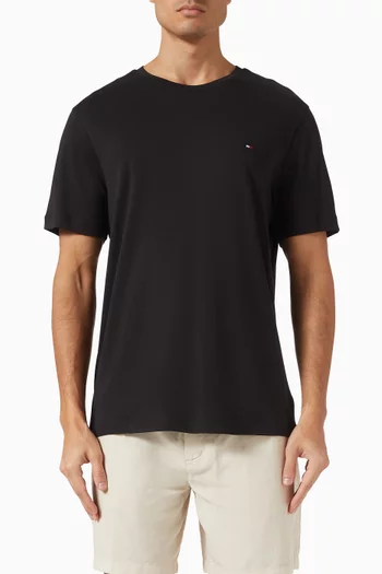 Interlock Knit T-shirt in Cotton