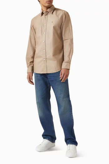 Solid Heritage Oxford Shirt in Organic Cotton