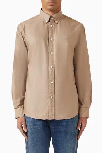 Solid Heritage Oxford Shirt in Organic Cotton