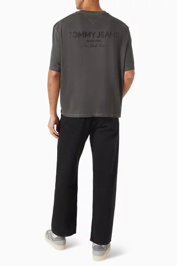 تي شيرت ناينتيز نيو كلاسيكس قطن