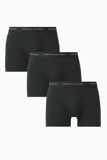 Signature Trunks in Microfibre, Set of 3