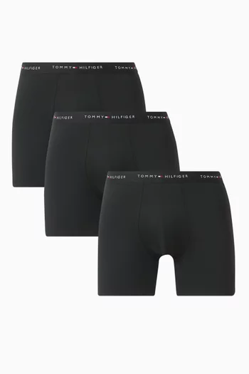 Signature Logo Boxer Briefs, Set of 3