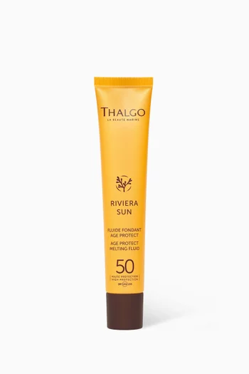 سائل سن ريفيرا لحماية البشرة من علامات تقدم السن مع عامل الحماية SPF50‏، 50 ملل