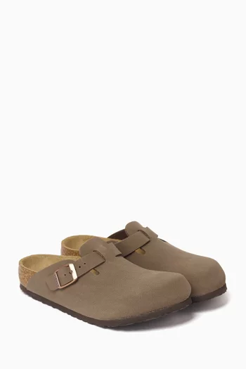 Boston Clogs in Suede