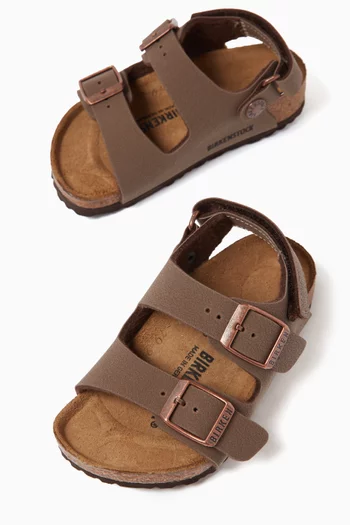 Milano Sandals in Birko-Flor® & Nubuck
