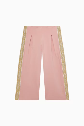 Side Stripe Logo Sweatpants