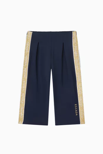 Side Stripe Logo Sweatpants