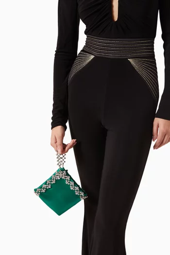 Karla Evening Bag in Satin