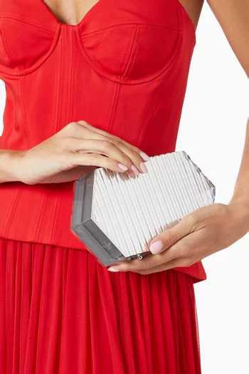Leena Clutch in Acrylic