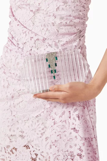 Leena Clutch in Acrylic