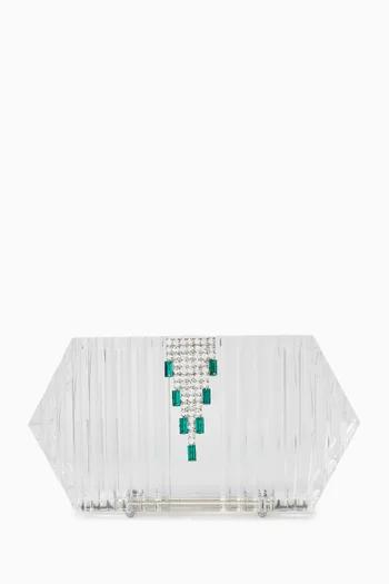 Leena Clutch in Acrylic