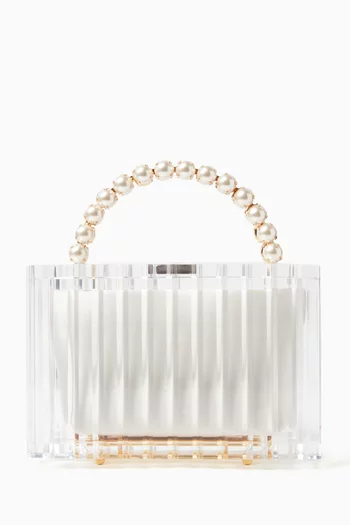 Yara Clutch in Acrylic