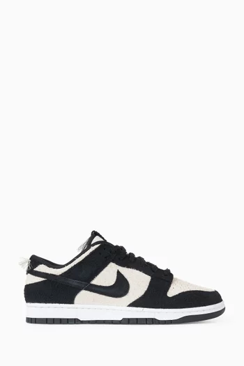 Dunk Low Panda Sneakers in Suede