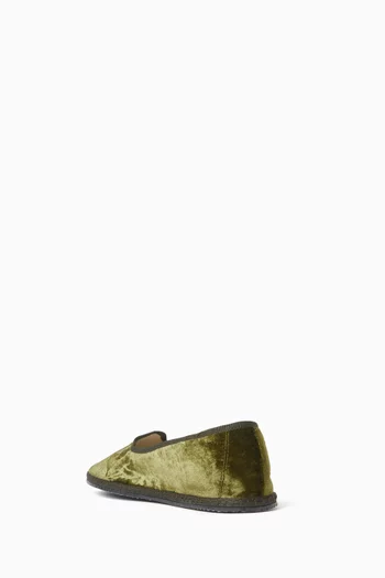 Furlana Flats in Velvet