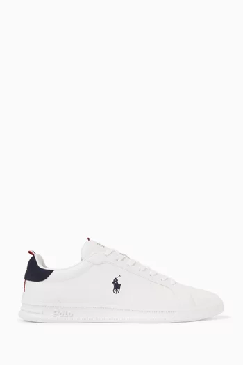 Heritage Court II Sneakers in Leather