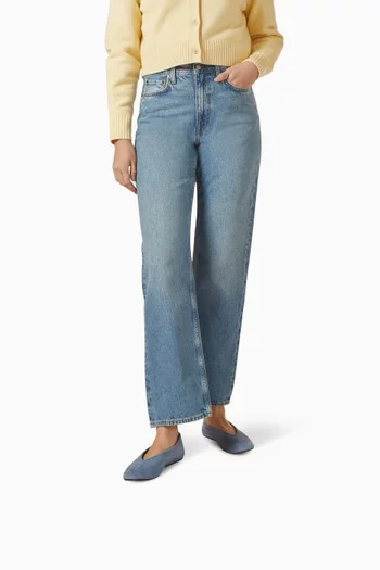 حذاء باليرينا هيوستن بكعب مسطح شمواه