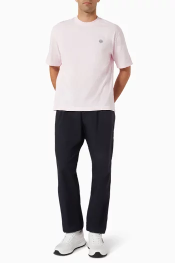 Logo Patch T-shirt in Cotton
