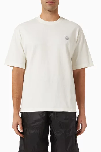 Logo Patch T-shirt in Cotton