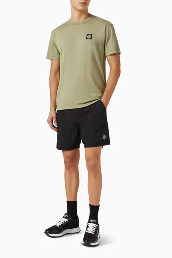 Compass Logo T-shirt in Cotton