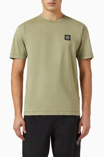 Compass Logo T-shirt in Cotton