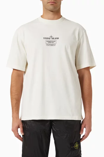 Logo-print T-shirt in Combed Cotton-jersey