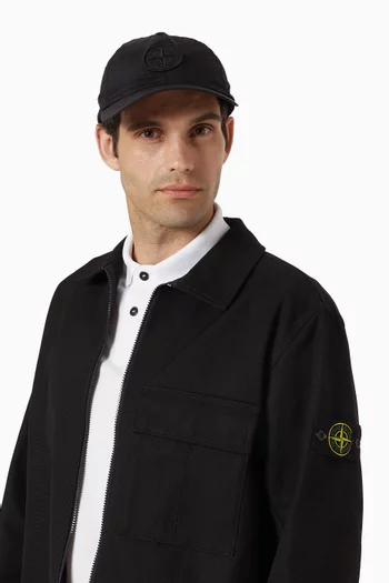 Compass Baseball Cap in Nylon