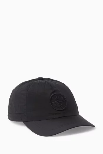 Compass Baseball Cap in Nylon