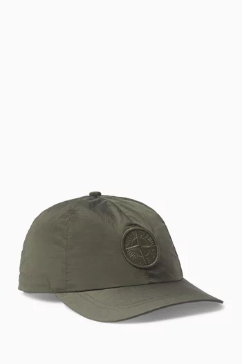 Compass Baseball Cap in Canvas