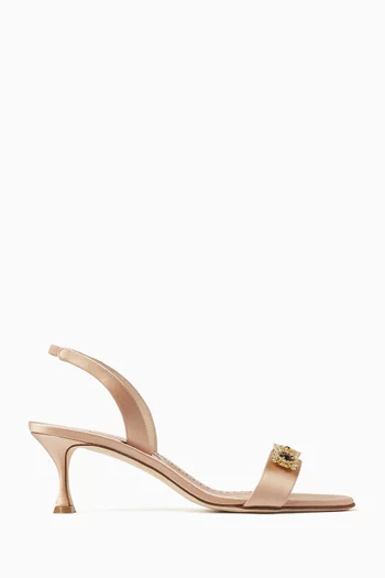 Cupisan 50 Sandals in Satin