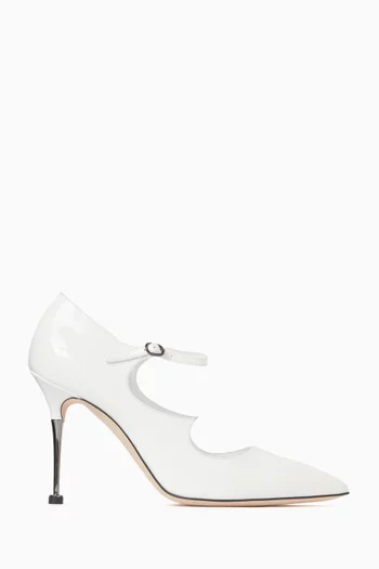 Delfi Mary Jane 105 Pumps in Patent Leather