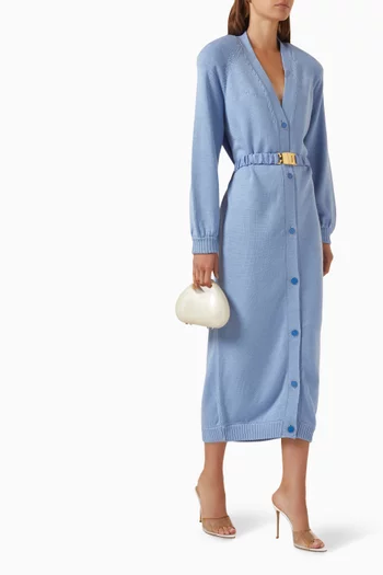 Oversized Maxi Cardigan Dress