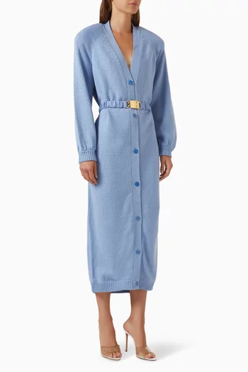 Oversized Maxi Cardigan Dress