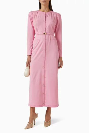 Belted Cardigan Dress