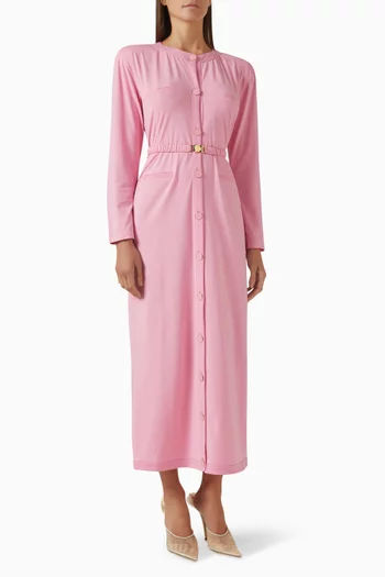 Belted Cardigan Dress