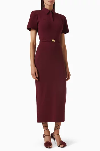 Belted Polo Dress
