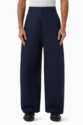 Plass Pants in Double Cotton Satin