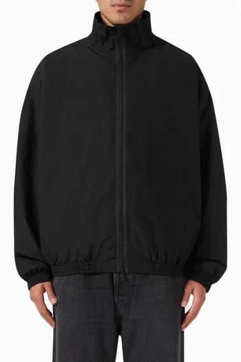 Button-up Jacket in Cotton Poplin