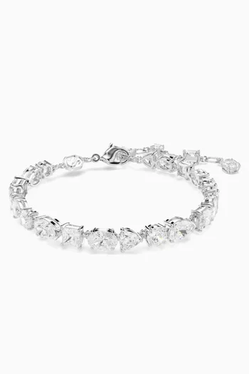 Mesmera Bracelet in Rhodium-plated Metal