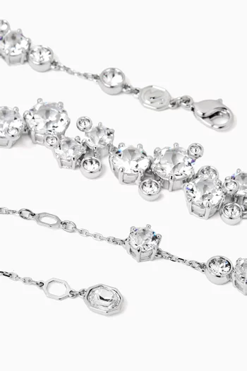 Constella Necklace in Rhodium-plated Metal